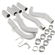 Load image into Gallery viewer, YIKATOO® 5 Inches DOWNPIPE BACK SINGLE ALUMINIZED NO MUFF 2015-2016 Sierra Silverado 2500/3500 6.6L DURAMAX-junior