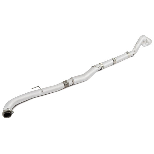 YIKATOO® 5 Inches DOWNPIPE BACK SINGLE ALUMINIZED NO MUFF 2015-2016 Sierra Silverado 2500/3500 6.6L DURAMAX-junior