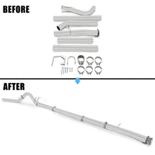 Load image into Gallery viewer, YIKATOO® 4 Inches AL Exhaust w/o Muffler For 2008-2010 Ford Powerstroke 6.4L-junior