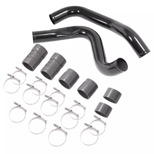 Intercooler Pipe Tube Hot Cold Side Kit For Ford 7.3L 99.5-03 Powerstroke Diesel-junior