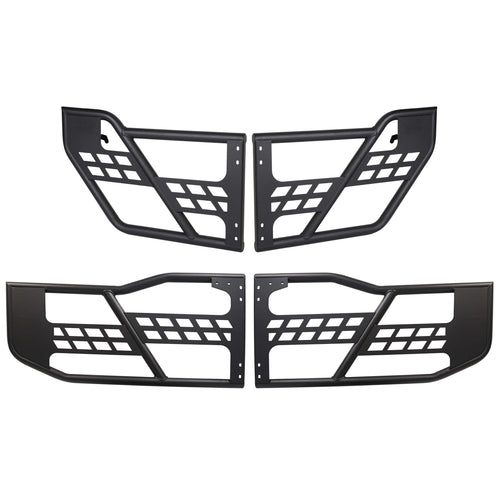 Side fender flares Fits Jeep 07-18 Wrangler JK Off Road Front+Rear Tubular 4 Door Set