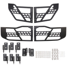 Load image into Gallery viewer, Side fender flares Fits Jeep 07-18 Wrangler JK Off Road Front+Rear Tubular 4 Door Set family photo