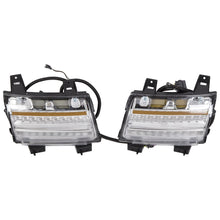 Load image into Gallery viewer, YIKATOO® Clear LED Fender Daytime Running Turn Signal Lights For 2018-2020 Jeep Wrangler JL -junior