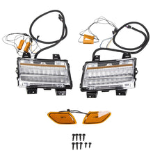 Load image into Gallery viewer, YIKATOO® Front Fender Flare Wheel Eyebrow Lights For 2018-2020 Jeep Wrangler JL -junior