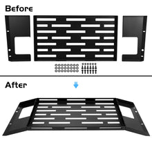 Load image into Gallery viewer, YIKATOO® Rear Cargo Basket Rack Metal Luggage Storage Carrier Fits 2007-2018 Jeep Wrangler JK -junior