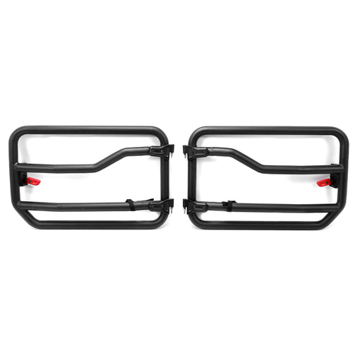 YIKATOO® Half Doors Front Tubular Tube Doors for 2018-2021 Jeep Gladiator & Jeep JL Wrangler -  junior