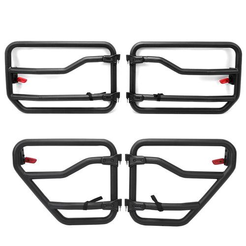 YIKATOO® Front&Rear Tube Door Kit For 2018-2021 Jeep Gladiator & JL Wrangler (4-door) -junior