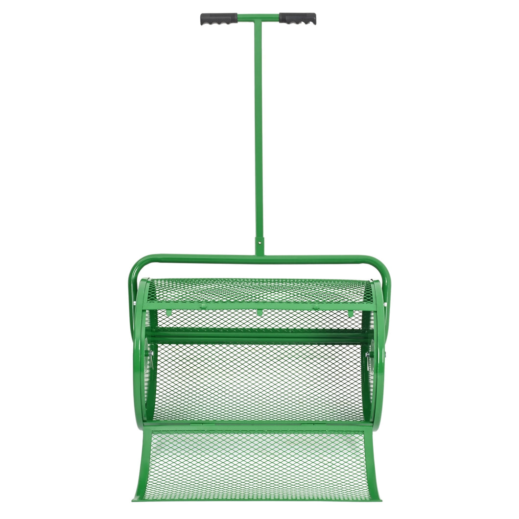 Kojem 24 Inch Peat Moss Compost Spreader with Upgrade T Handle