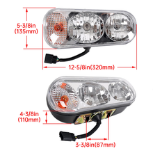 Load image into Gallery viewer, Universal Halogen Snow Plow Lights For Boss Western SnowDogg Blizzard #1311100