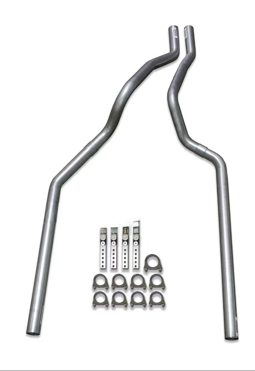 YIKATOO® 99-08 Chevrolet Silverado GMC Sierra Truck Dual Exhaust Tail Pipe Kit-junior