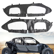 Load image into Gallery viewer, UTV Soft Upper Door Enclosure Set For Can Am Maverick X3 Max Turbo DS RS 2017-25