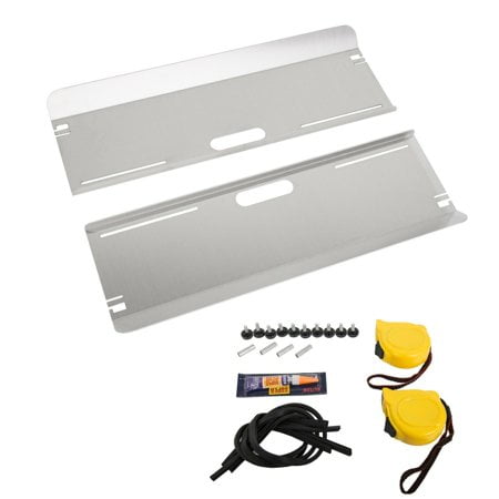 Kojem Compact 2-Wheel Toe Plates Car Truck Wheel Alignment Tool / Gauge 4 Probes 2 Tape