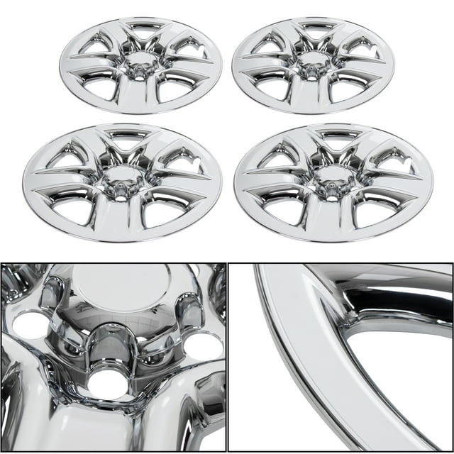 Kojem Wheel Skins Hub Caps Full Rim Covers for 2006-2012 Toyota RAV4 4 PCS Silvery