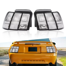 Load image into Gallery viewer, For Ford Mustang 1999-2004 Clear Lens Tail Lights Rear Brake Lamps Left+Right