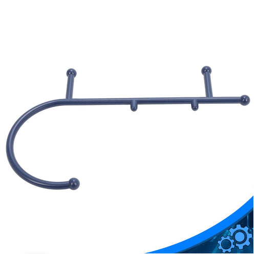 Kojem Therapeutic Cane Muscle Trigger Point Manual Massager Tool Blue Self Massage Hook for Theracane