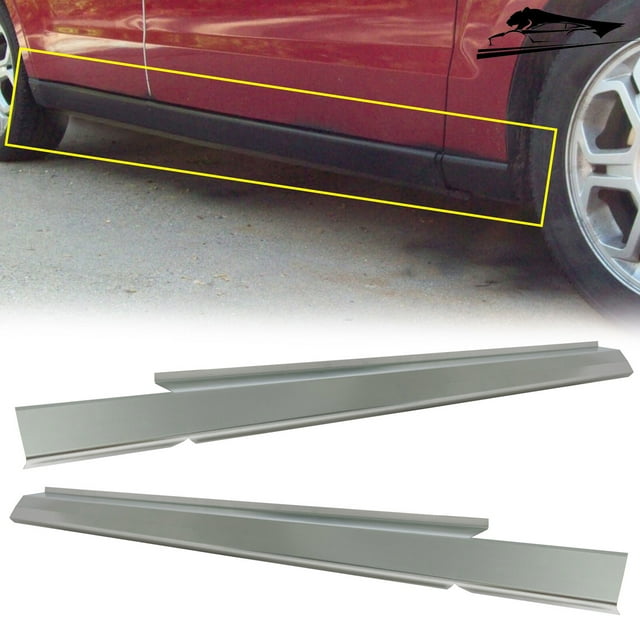 Kojem Slip-on Rocker Panel for 2008-2011 Ford Focus 4 door Set of Left and Right Side 68 Inch