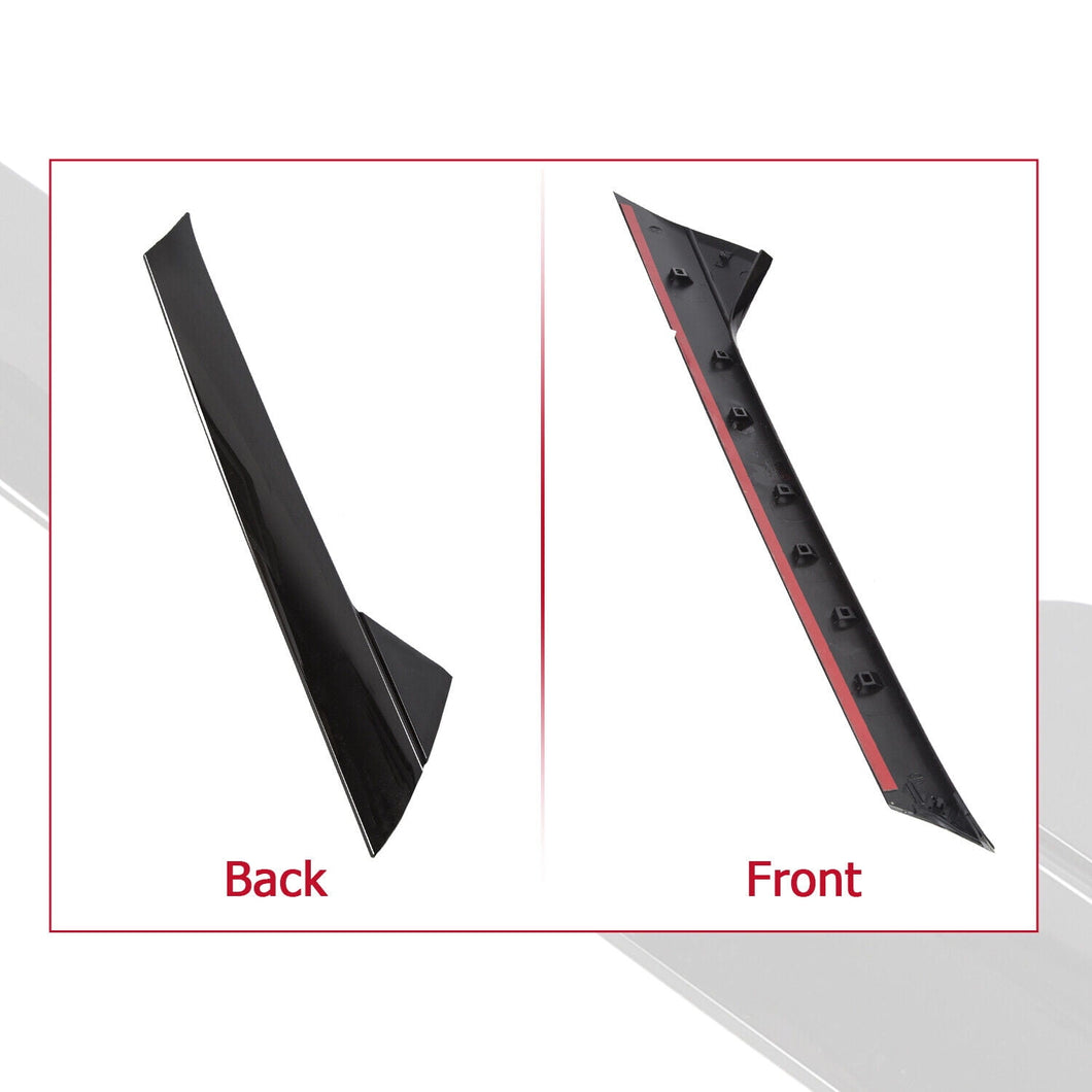 Kojem Left Windshield A-Pillar Molding Trim Kit for 2011-2019 Ford Explorer 4 Door Utility with Side Tape, Replacement for BB5Z-7803145-AA and BB5Z-7803137-AB